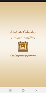 Al-Amin Calendar- Prayer Times Unknown