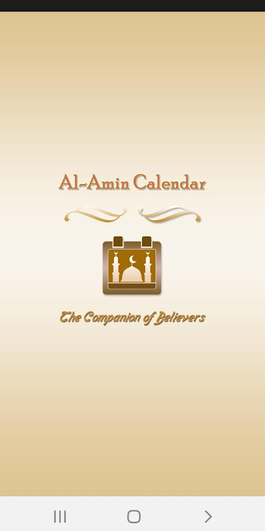 Al-Amin Calendar- Prayer Times - 5.4.2 - (Android)