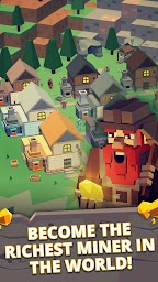 Miner Clicker: Idle Gold Mine Tycoon. Mining Game