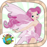 Fairies to paint & stickers icon