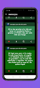 Screenshot 5 Mensajes Para el Día del Padre android