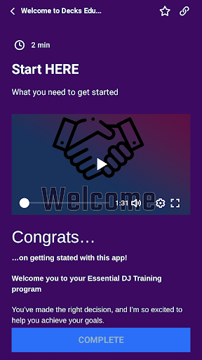 Decks Education Screen 2