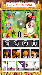 Ugadi Video Maker:Ugadi Wishes