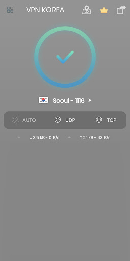 VPN KOREA - Secure VPN Proxy Screenshot 3 - AppWisp.com