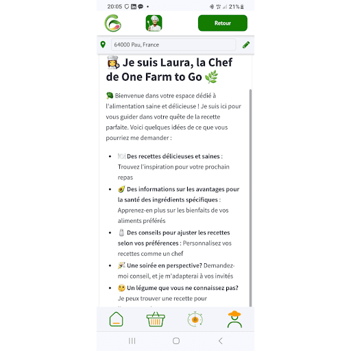 Android application One farm to go screenshort