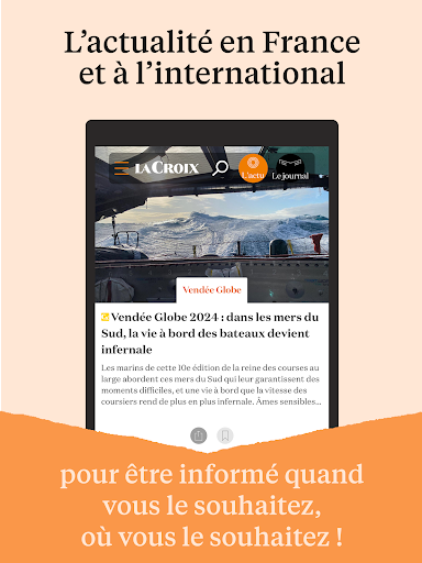 Screenshot of La Croix, Actualités et infos