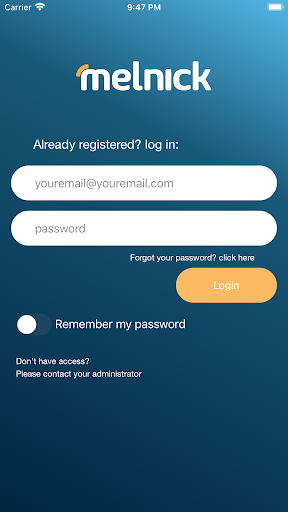 Android application smarthome melnick screenshort