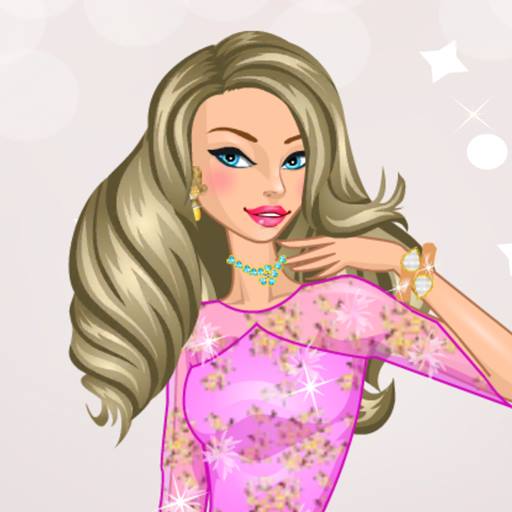 Blonde Girl Dress Up logo
