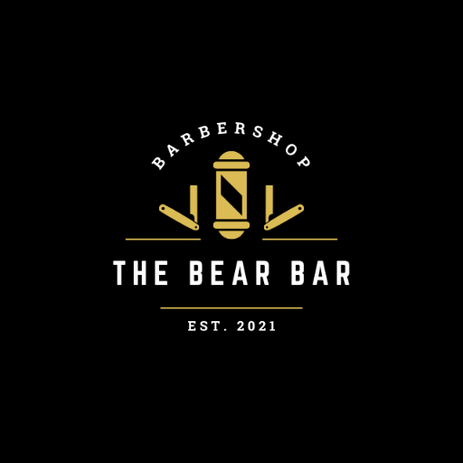 The Bear Bar And Barbers logo