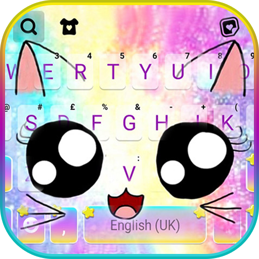 Cute Galaxy Cat Theme logo