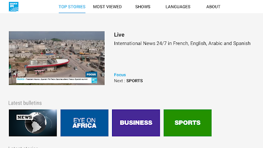 FRANCE 24 - Android TV Unknown
