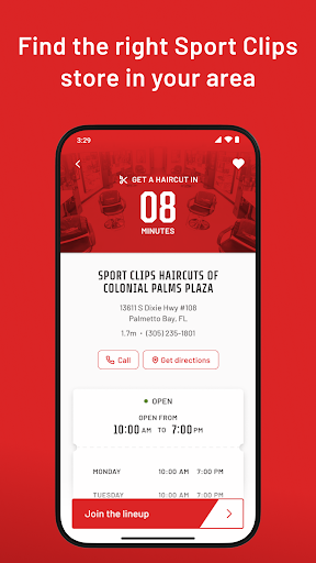 Sport Clips Haircuts Check In Screen 2