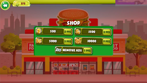 Crazy Chef Burger Game Screen 2
