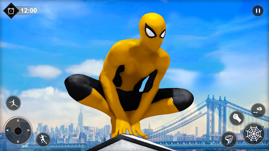 Spider Hero Rope Hero Game Screenshot