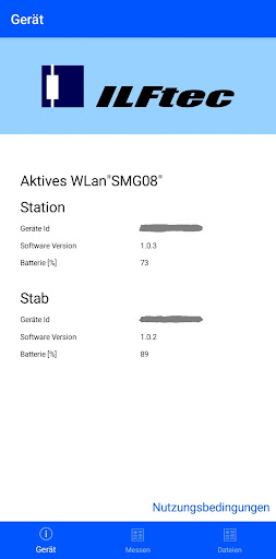 Android application SMG ILFtec screenshort