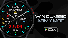 WIN Classic Army MOD WatchFaceのおすすめ画像2