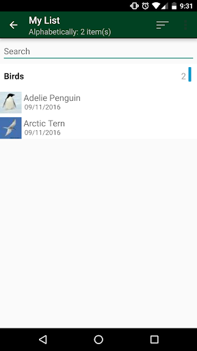 Antarctic Wildlife Guide Screenshot