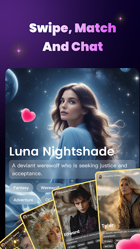 Android application HaiJoy: AI Compianion Chat screenshort