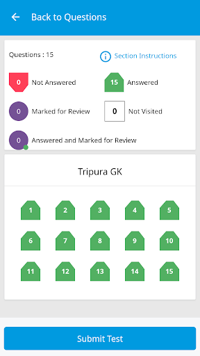 Android application qpstudy screenshort