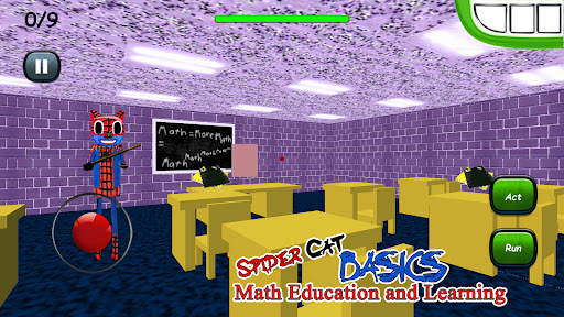 Math School With Scary Cats