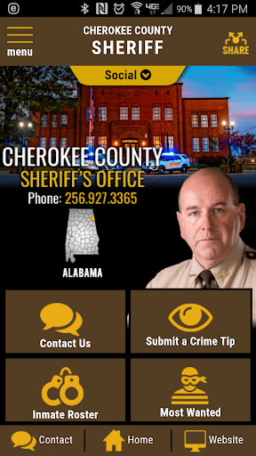 Android application Cherokee County AL Sheriff screenshort