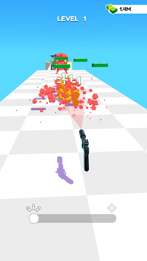 Android application Shot Range Run screenshort