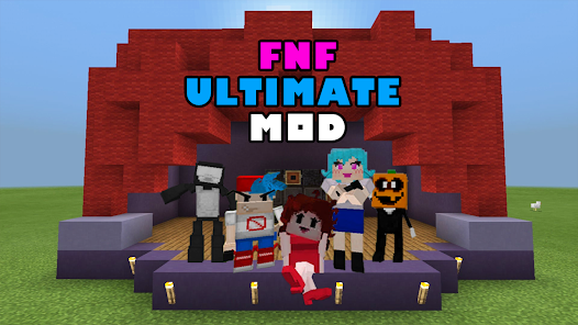 FNF Ultimate mod for MCPE 1.1 APK + Mod (Unlimited money) untuk android
