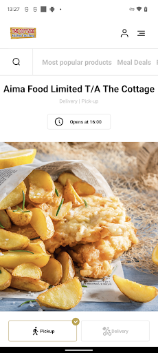 Android application The Cottage Cork screenshort