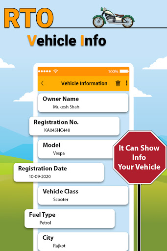 RTO Vehicle Information - Register Vehicle Details