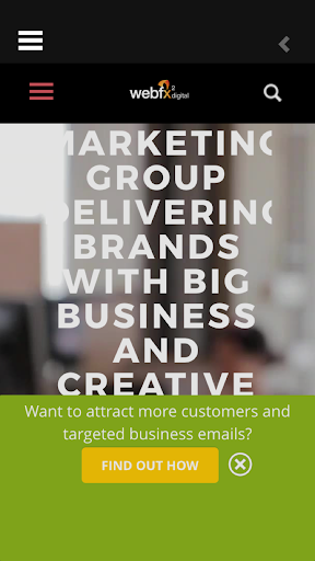Android application Webfx2 Digital Marketing screenshort