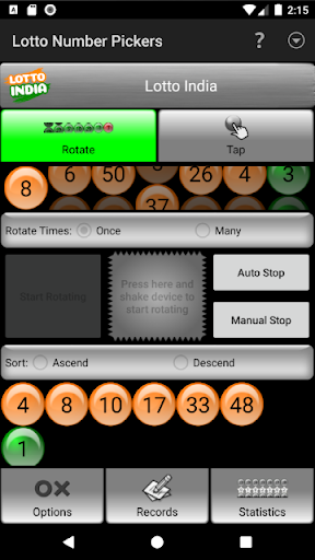 Lotto Player India Screen 2