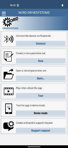 Android application NORDCON screenshort