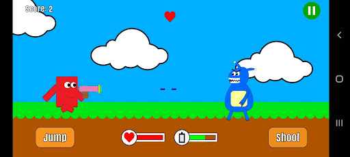 Lazy Gun Run Screen 2