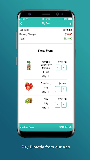 The Produce Express Screen 3