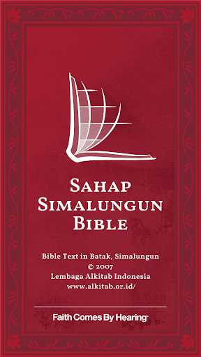 Android application Batak, Simalungun Bible screenshort