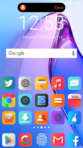 Dynamic island - Oppo Reno8 Screen 2