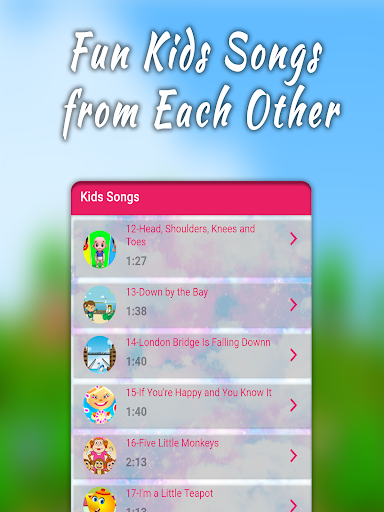 Nursery Rhymes & Kids Songs (Offline 40+ Songs)  Screenshots 3