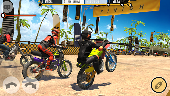 Clan Race: Xtreme Real Time PVP Motocross screenshots 2