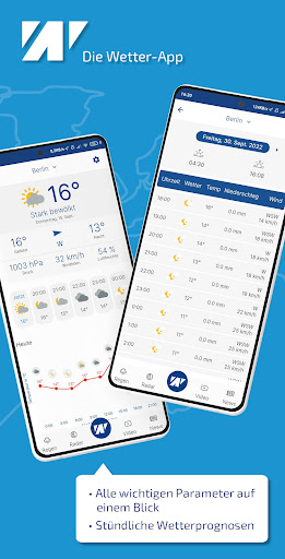 Android application wetter.net - Wetter & Radar screenshort