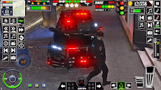 警察の車の運転ゲームのおすすめ画像2