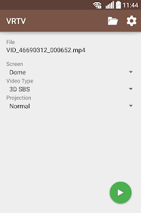 VRTV VR Video Player Screenshot