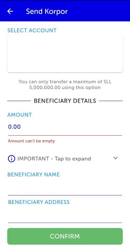 Union Trust Bank Mobile Screen 3