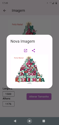 Alterar Tamanho Imagem / Foto Screen 2
