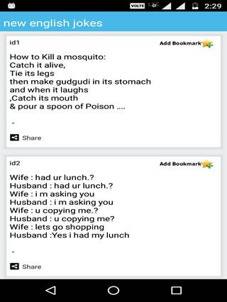 Jokes In English 1000+ Screen 3