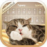 Cute Cat 3D Animated Theme&Emoji Keyboard icon
