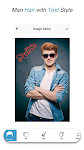 screenshot of Man HairStyle Photo Editor