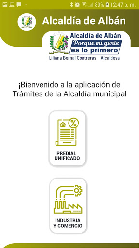 Android application Trami App Alban screenshort