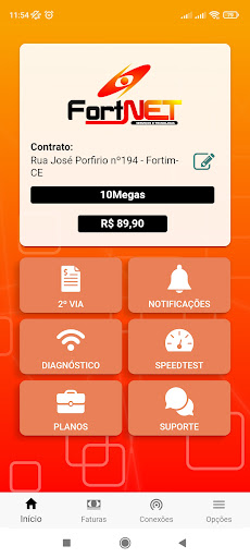 Fortnet Cliente Screen 2