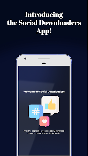 Android application Social Downloaders screenshort