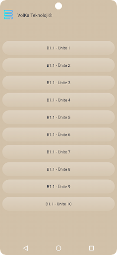 Android application Almanca Kolay B1.1 screenshort